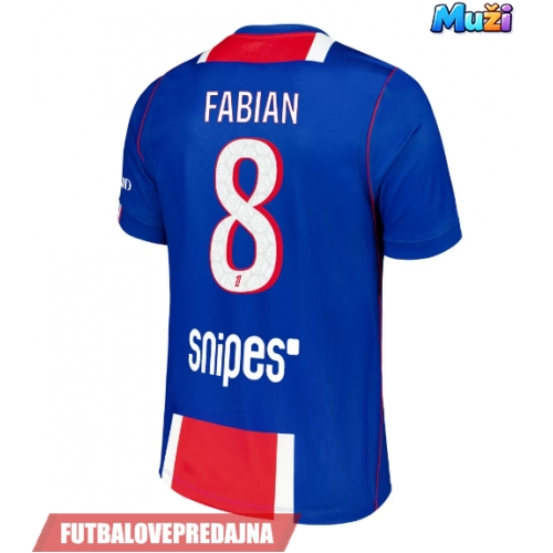 Lacne Muži Futbalové dres Paris Saint-Germain Fabian Ruiz #8 2026-27 Krátky Rukáv - Domáci